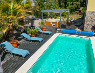 Piscine chauffée villa Aphrodite